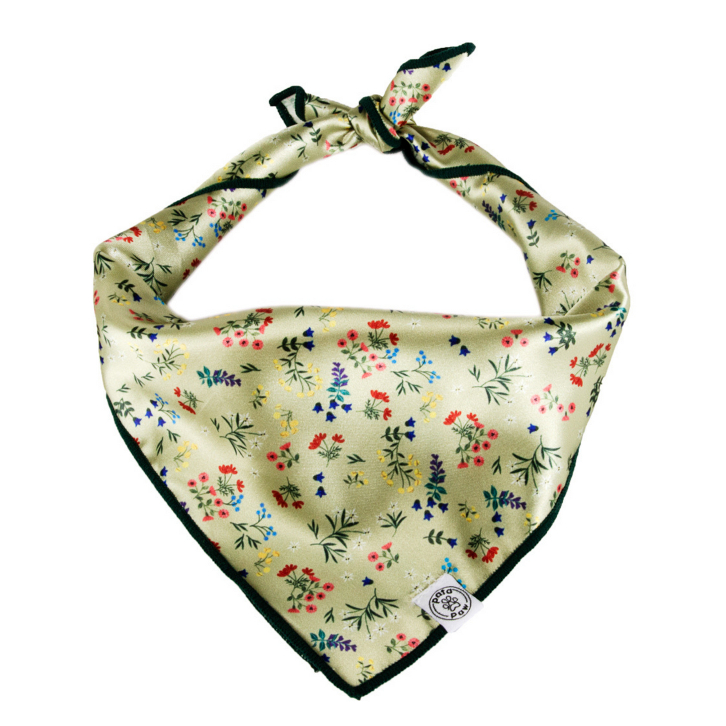 Pata Paw alpine wildflowers bandana
