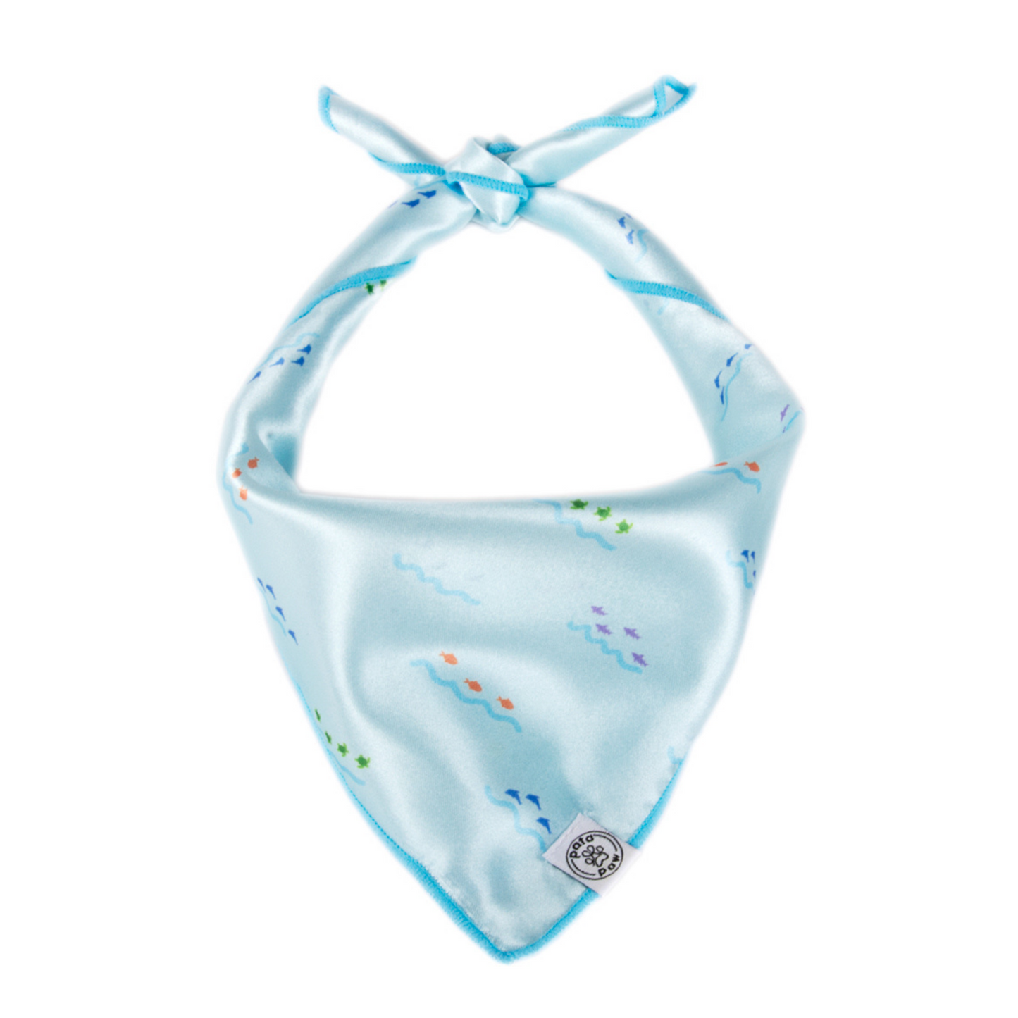 Pata Paw Costa Rican sea life bandana