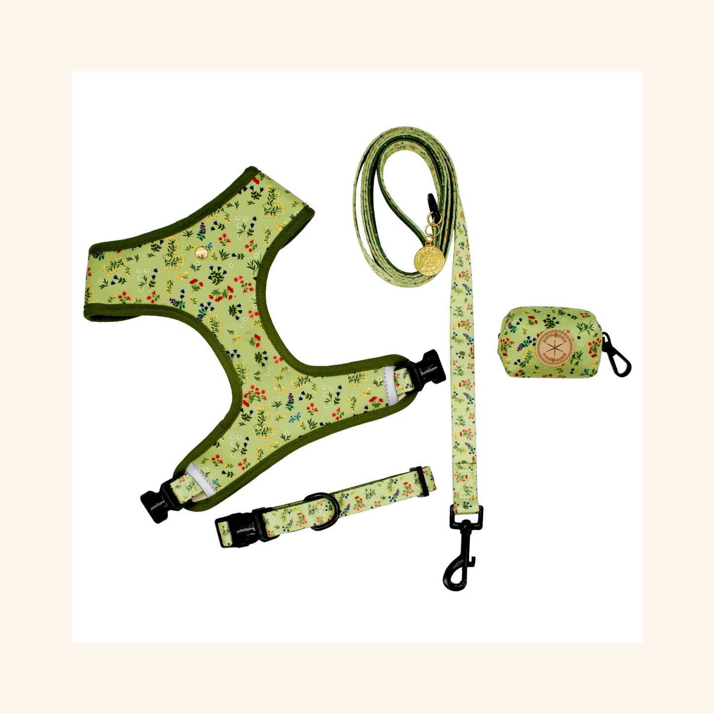 alpine wildflowers reversible harness