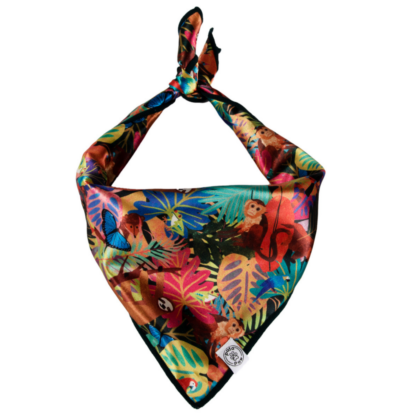 Pata Paw Costa Rican rainforest bandana