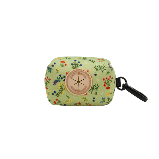 pata paw alpine wildflowers poop bag holder