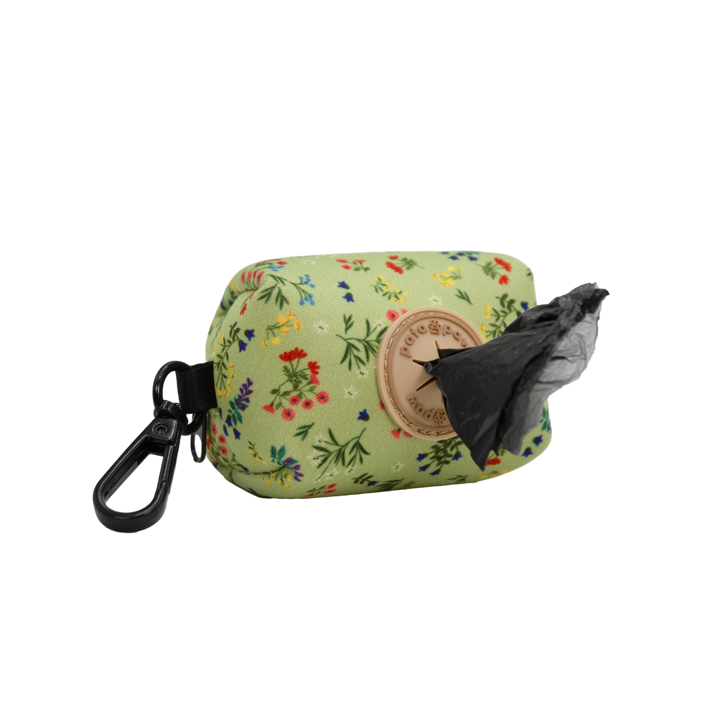 pata paw alpine wildflowers poop bag holder