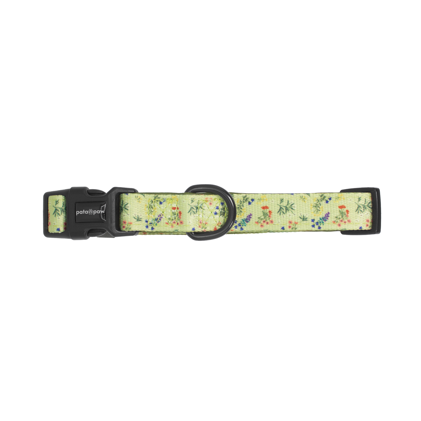 Pata Paw alpine wildflowers collar.