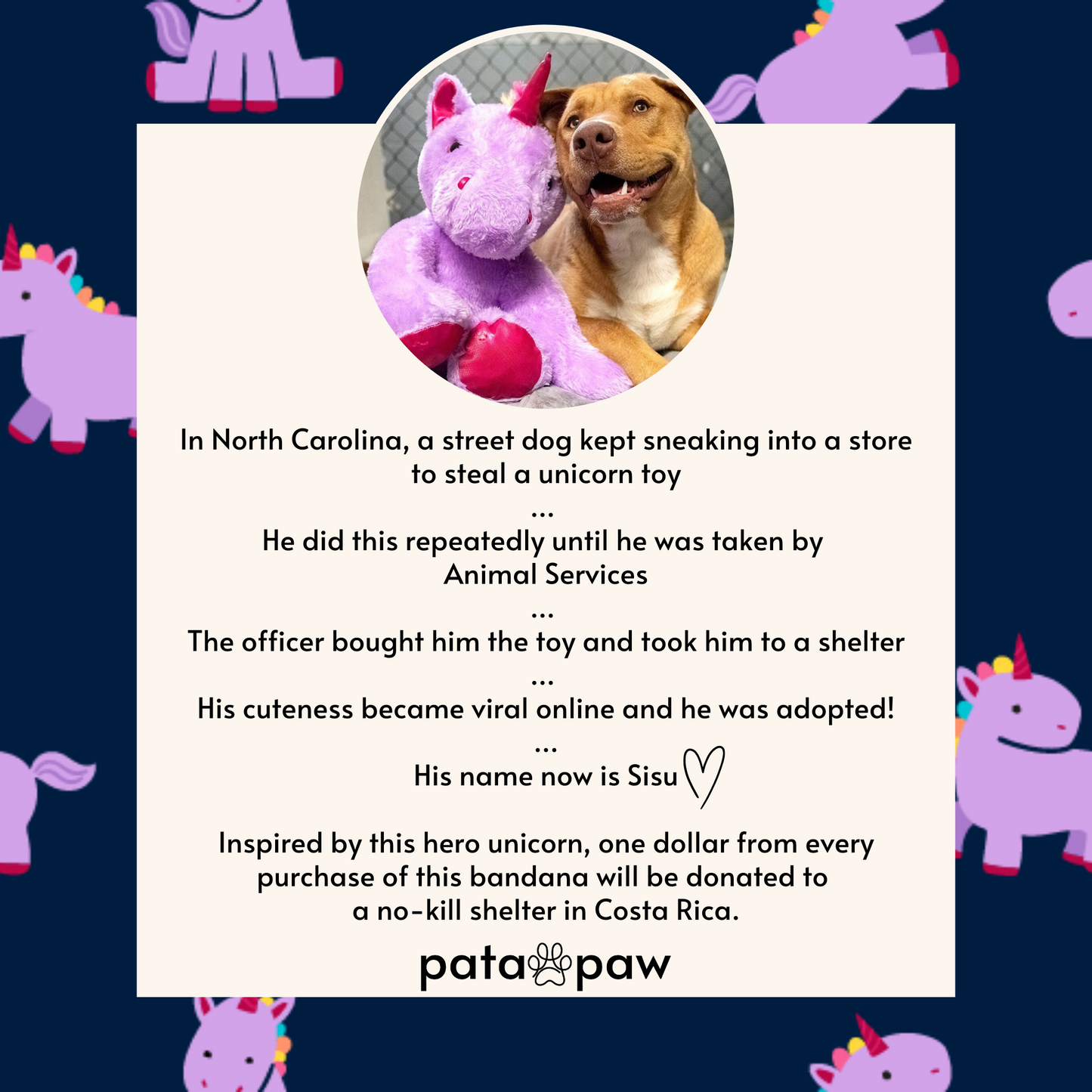 hero unicorn bandana