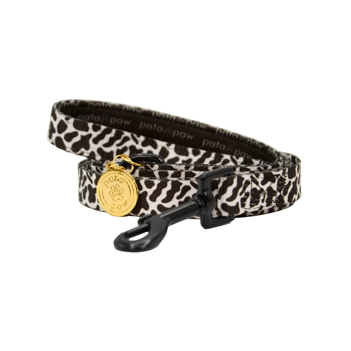 pata paw moo leash rolled up