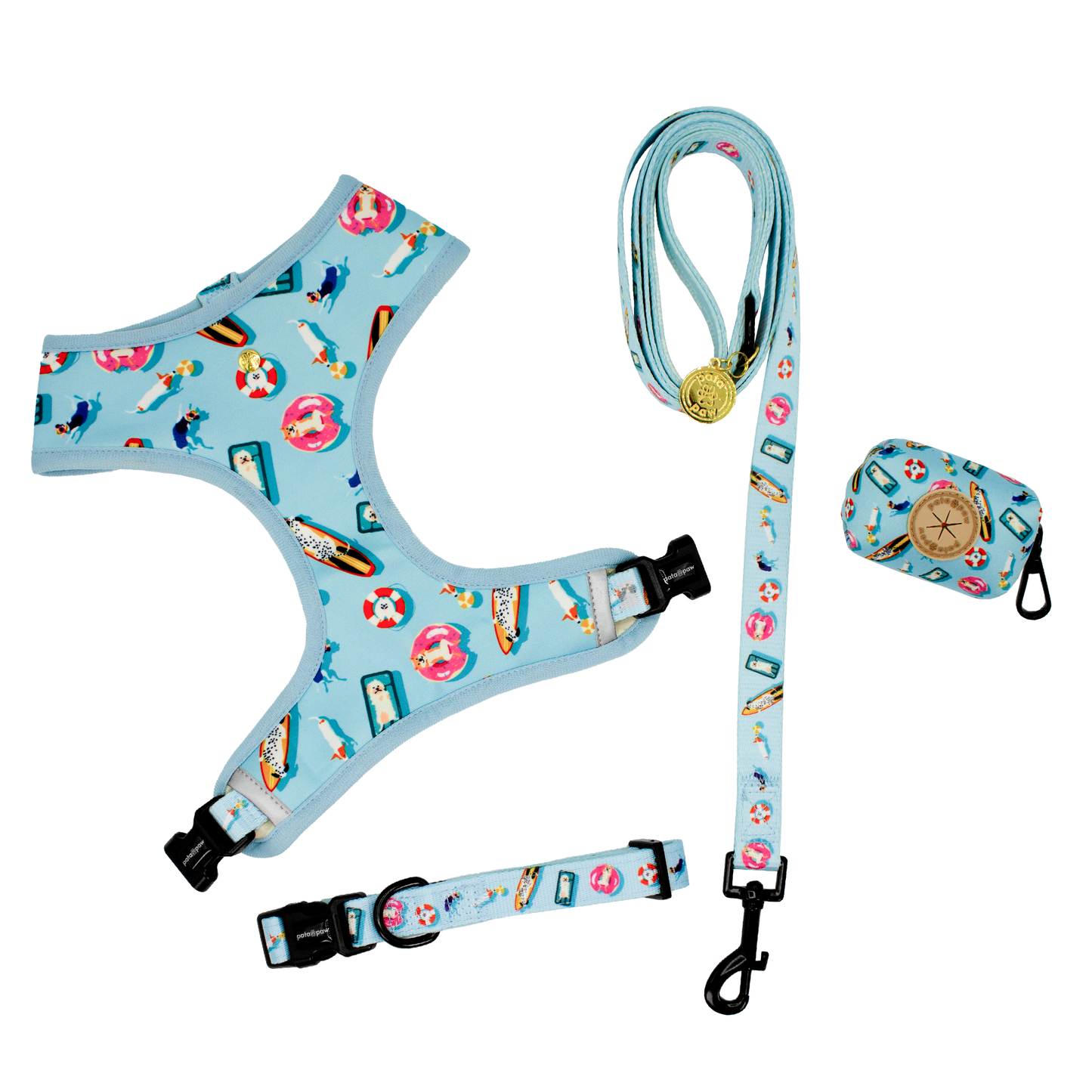 pool pups walking set