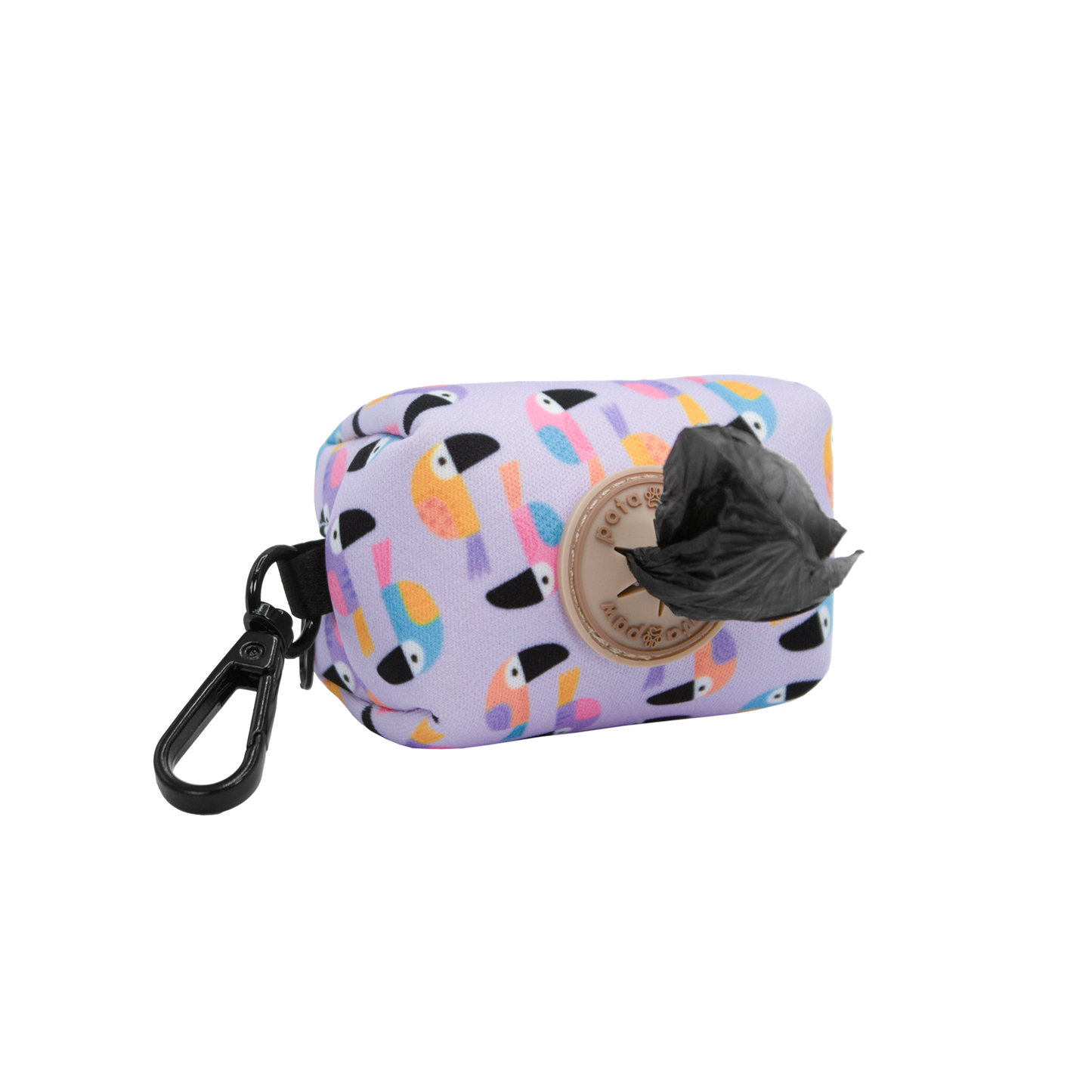 pata paw toucan tropics poop bag holder