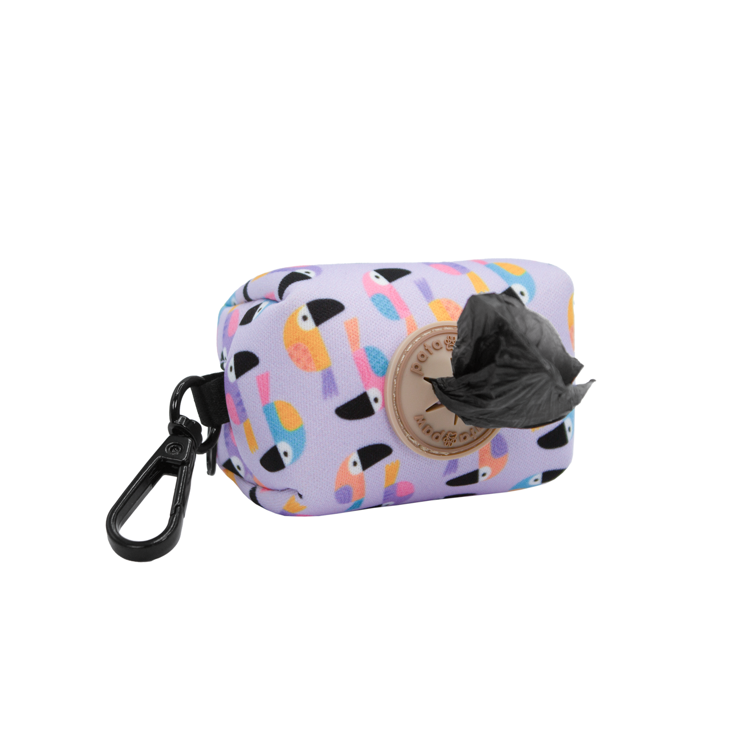 pata paw toucan tropics poop bag holder