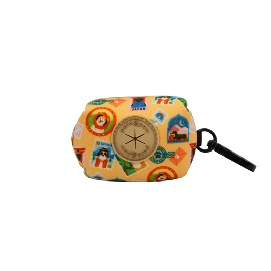 pata paw traveling pups poop bag holder