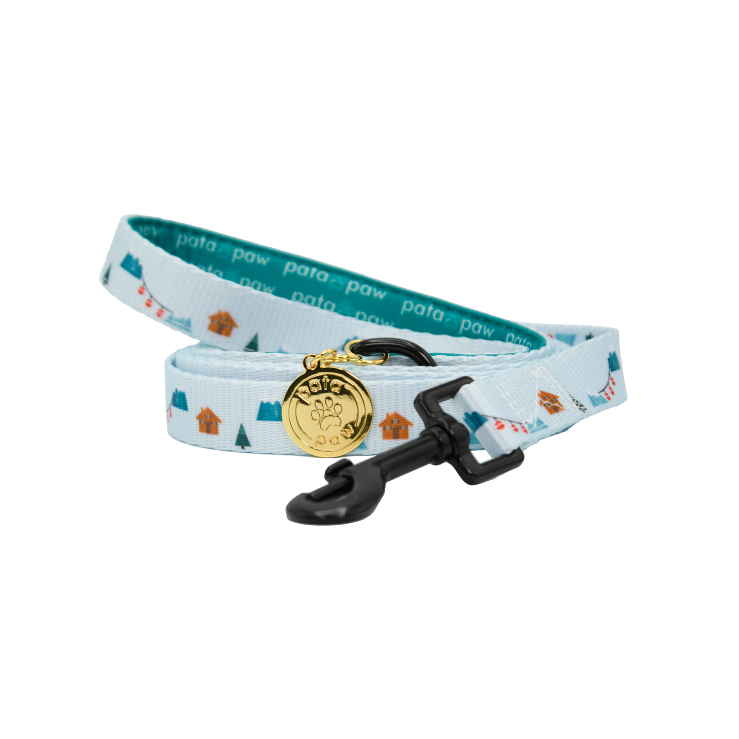 Pata Paw les alpes leash rolled up